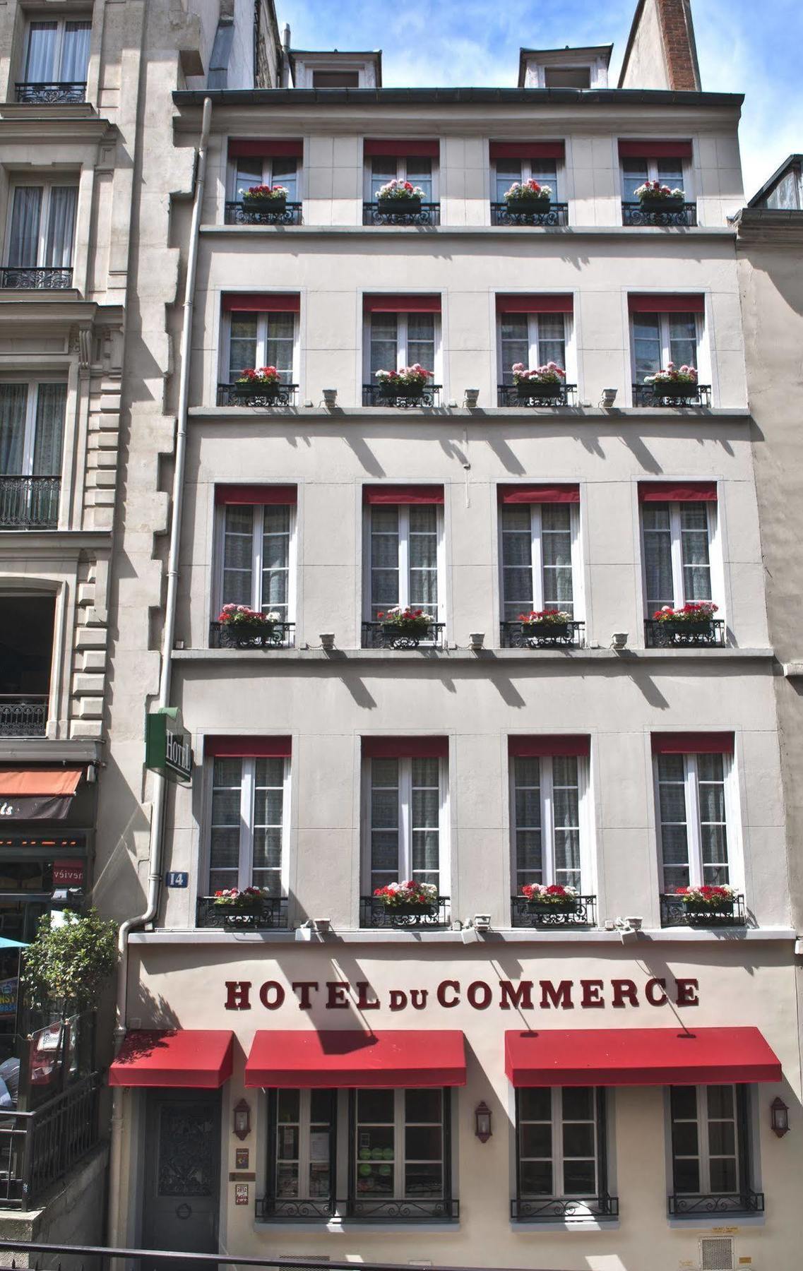 Hotel Du Commerce Paris Luaran gambar